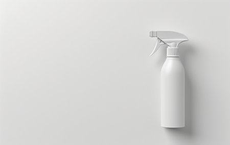 Spray Bottle On White Background..の素材