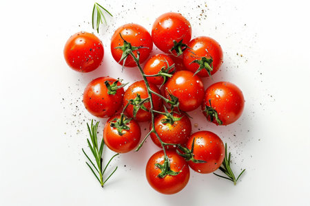 Tomato Confit On White Background..の素材