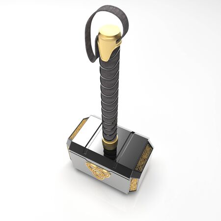 3D model Mjollnir the hammerの写真素材
