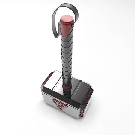 3D model Mjollnir the hammerの写真素材