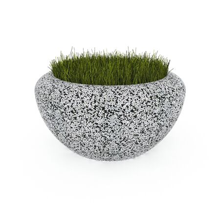Small architectural forms made of stone crumbs and concrete using various kinds of pastifiers have a number of great advantages over similar products from other materials.の写真素材