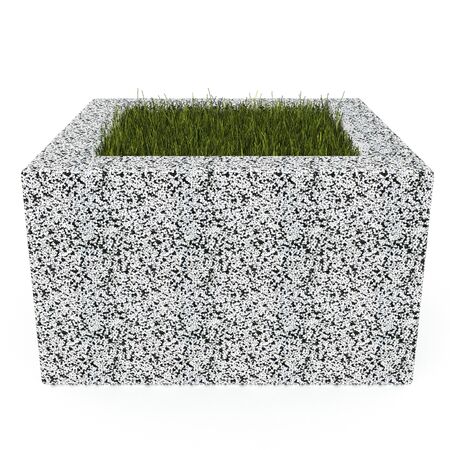 3D model flower potの写真素材