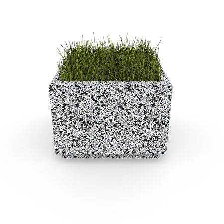 Small architectural forms made of stone crumbs and concrete using various kinds of pastifiers have a number of great advantages over similar products from other materials.の写真素材