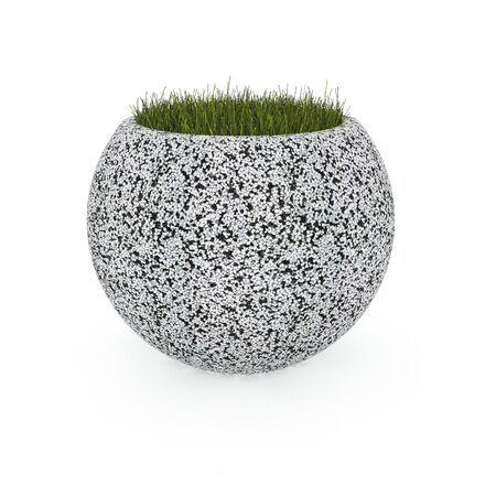 Small architectural forms made of stone crumbs and concrete using various kinds of pastifiers have a number of great advantages over similar products from other materials.の写真素材