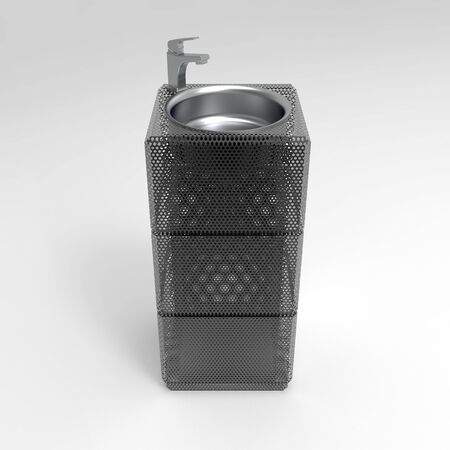 3d image Drinking water wellsの写真素材