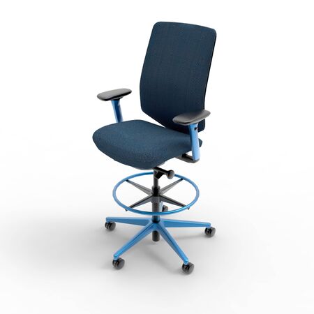 3D image of office comfort working chair 09の写真素材