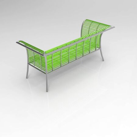 3d image Garden bench HP183 1の写真素材