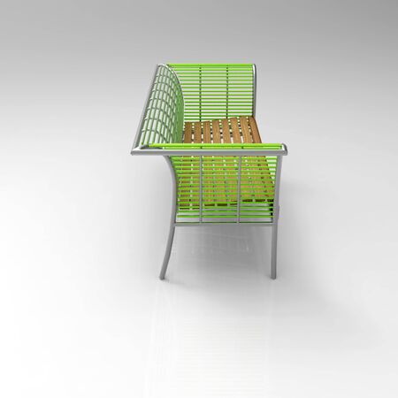 3d image Garden bench HP184 8の写真素材