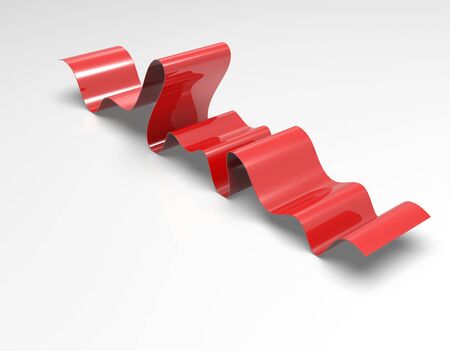 3d image of Bench Figure leaf snakeの写真素材