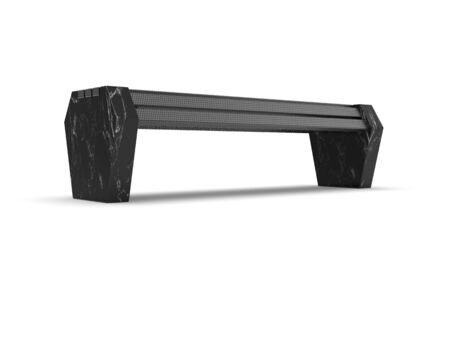 3d image of Rhombus Park bench 00002.jpgの写真素材