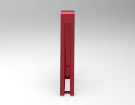 3d image of Ash bike rack 00002.jpgの写真素材