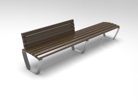 3d image of Bench Campus Line BL 00002.jpgの写真素材