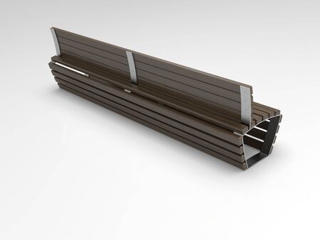 3d image of lBench Campus Big Line B 00003.jpgの写真素材
