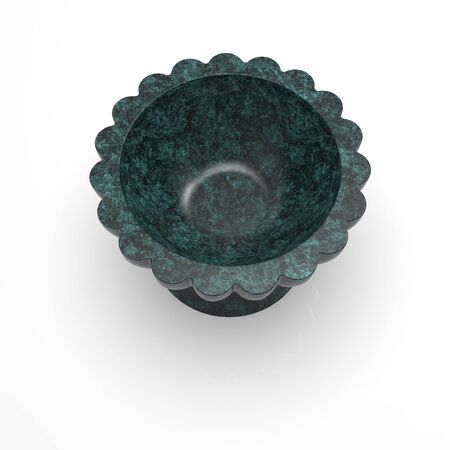 3d image of concrete flower girl Ennaの写真素材