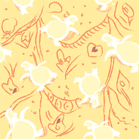 Seamless background suitable for wallpapers, backgrounds,textile, print and page fillのイラスト素材