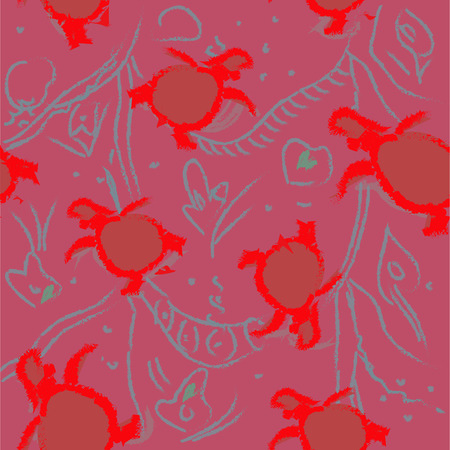 Seamless background suitable for wallpapers, backgrounds,textile, print and page fillのイラスト素材