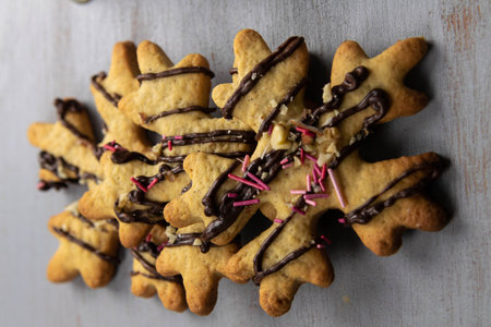 Gingerbread. Traditional new Year and Christmas gift. The concept of the celebration. Holidays