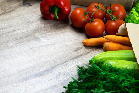 Many different vegetables including beets, cabbage, zucchini, carrots, tomatoes, peppers and...