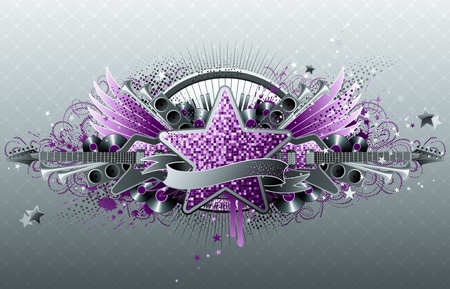 Abstract party design. のイラスト素材
