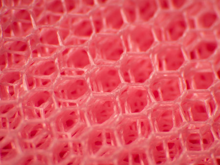 Synthetic fiber photos Gauze texture For making mosquito nets There is a large gap between the...