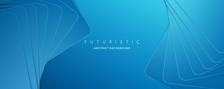 Shadowed overlay backdrop with abstract geometric shapes. twisted forms. imaginative design. contemporary, futuristic visuals. Suitable for corporate, flyer, presentation, banner,のイラスト素材