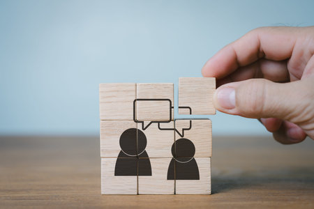 Concept of consumer feedback. Assessing customer satisfaction helps create and enhance products and...