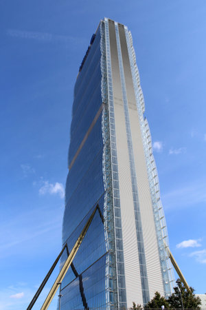 Skyscraper in the city of Milan in Italy - Offices and Business