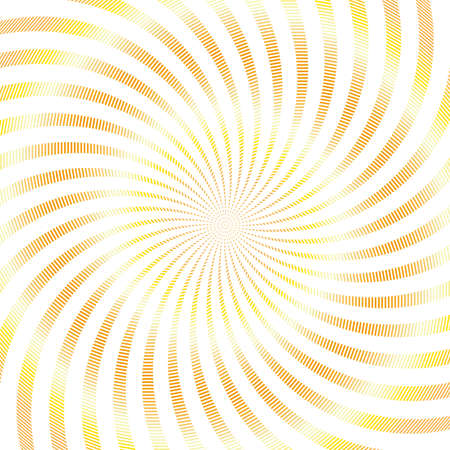 A simple and abstract sun illustration that shines brightlyのイラスト素材