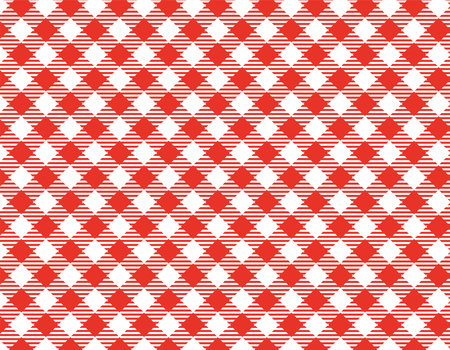 Red gingham check that can be used as a background or wallpaper materialのイラスト素材