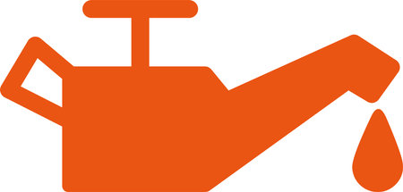 Oil can icon - simple and modern designのイラスト素材