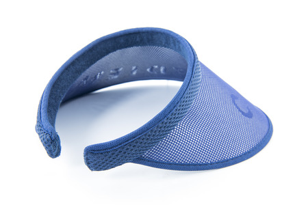 Beach hat isolated on white background.の写真素材