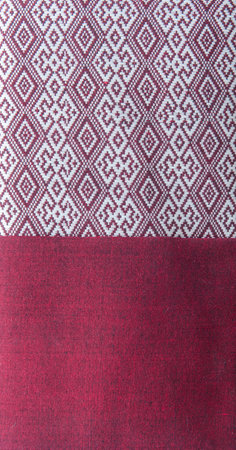 Thai silk ,The model produced by hand.