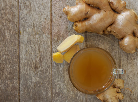 Ginger tea for health