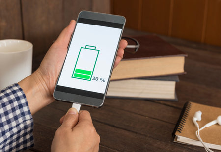 Hipter is plugged in to charging mobile smartphones.