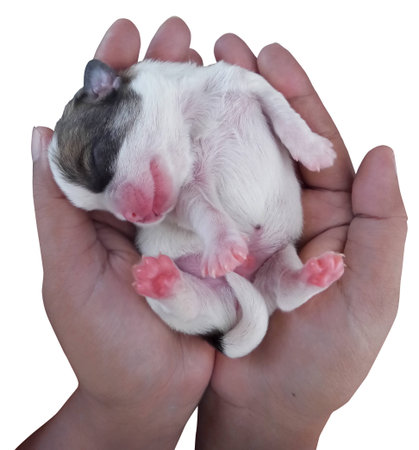 Puppy lovelyの写真素材