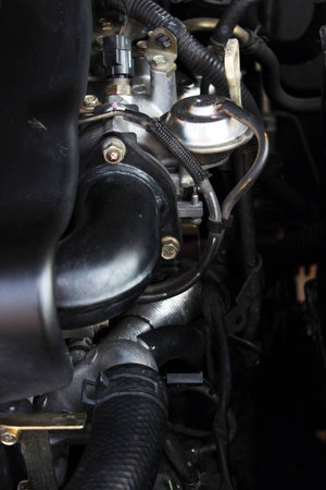 Motor in engine room
