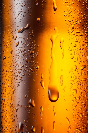 Water drops texture on the bottle of beer  Abstract backgroundの写真素材