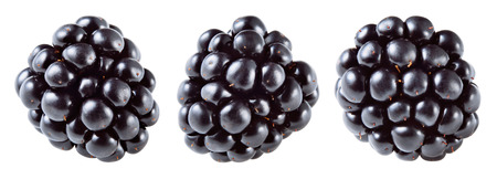 Fresh raw berries isolated on whiteの写真素材