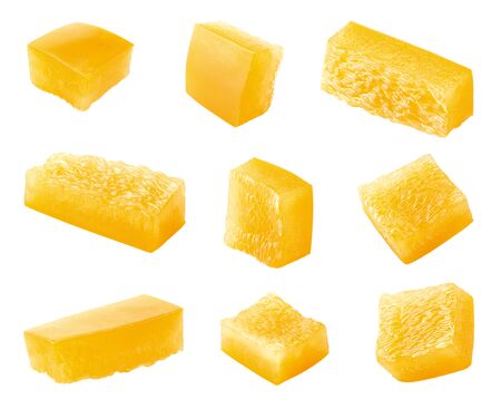 Pepper slices isolatedの写真素材