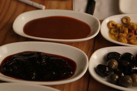 Rich and delicious Turkish breakfast