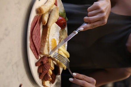 Rich and delicious Turkish breakfast