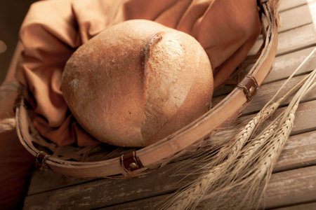 delicious natural aesthetic baked bread