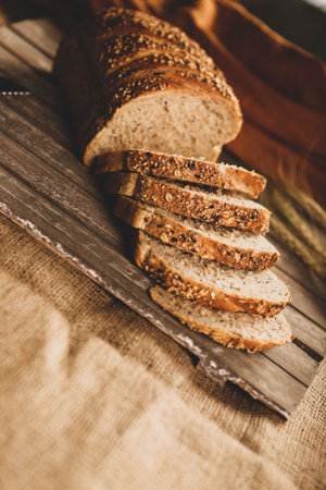 delicious natural aesthetic baked bread