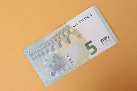 European currency money, euro banknotes