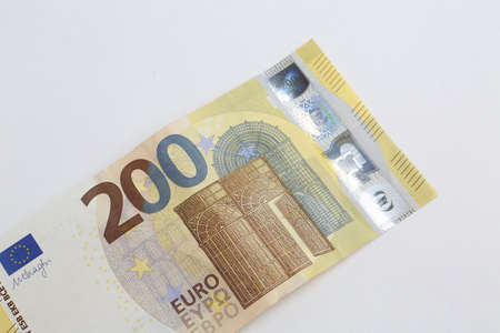 European currency money, euro banknotesの写真素材