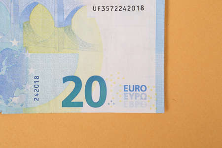 European currency money, euro banknotesの写真素材