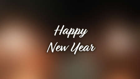 Blurred background. Happy New Yearの写真素材