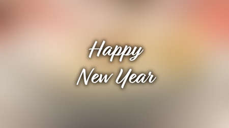 Blurred background. Happy New Yearの写真素材
