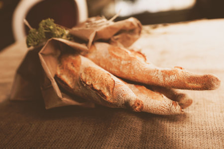 delicious natural aesthetic baked bread