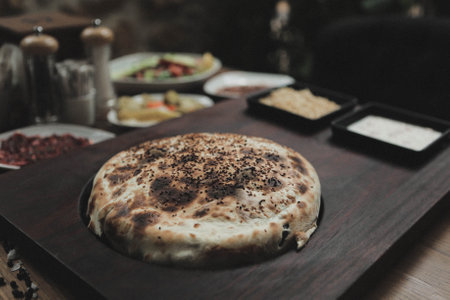 Turkish and Arabic Traditional Ramadan Kebabの写真素材